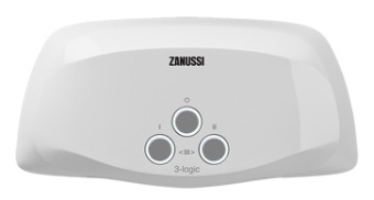 Водонагреватель проточный ZANUSSI 3-Logic 3.5T (кран)
