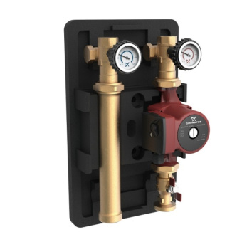 Насосно-смесительный модуль Grundfos HEATMIX (UPS 25-60, DN25, 48 кВт)