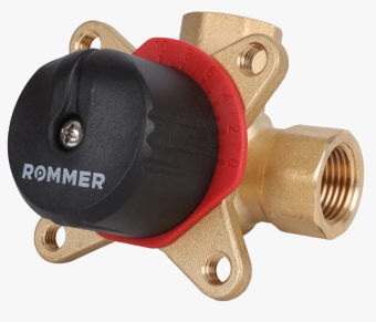 Клапан трехходовой смесит.   1/2 ВР KVs 2,5 ROMMER RVM-0003-002515