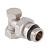 Клапан настроечный угловой 15 Valtec VT.019.NR.04  (1/2" нижний, с дополн. уплотнением)