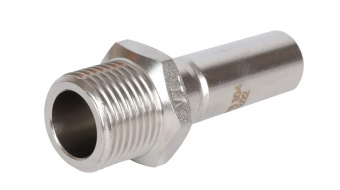 RSS-0024-001512 ROMMER Вставка переходная НПр-НР, 15х1/2, из нержавеющей стали прессовой