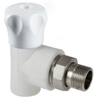 Кран шар 25*3/4 ПП угловой (американка) Frap 27637