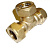 Тройник TT 25-25-25 FLEXY  Hydrosta (труба гофра нерж)