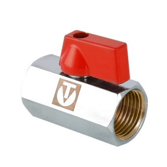 Кран шар 15 г/г бабочка МИНИ  Valtec VT.330.N.04