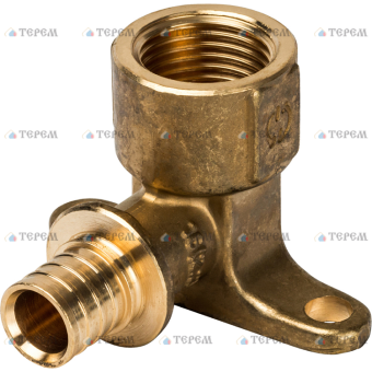 SFA-0009-002012 STOUT Угольник настенный с креплением 20xRp 1/2  для труб из сшитого полиэтилена акс