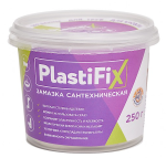 Замазка сантехническая, банка 250 гр PlasiFix 61153