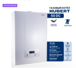 Котёл настенный 50 2к турбо HUBERT AGB 50DC двухконтурный, турбированный 50 квт