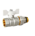 Кран шар 15 (американка) бабочка с уплот.кольцом LD Pride LD 47.141.1.15PW