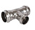 RSS-0014-544254 ROMMER Тройник переходной ВПр, 54х42х54, из нержавеющей стали прессовой