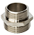  STOUT Ниппель НН переходной никелированный 1 1/2X1 1/4 (260003N141200B)