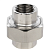  STOUT Американка прямая ВВ никелированное 1/2 (2700A7N040400B)