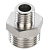  STOUT Ниппель НН переходной никелированный 1/2X1/4 (260003N040200B)