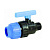 Кран ПНД  32*3/4" нар. разъемный