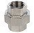  STOUT Американка прямая  ВВ никелированное 3/4 (2700A7N050500B)