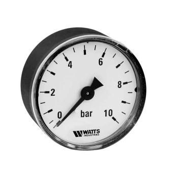 Манометр  6 бар аксиальный D 50мм 1/4, Watts 10008093 F+R100