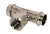 RSS-0015-002234 ROMMER Тройник-переходник ВПр-ВР, 22х3/4, из нержавеющей стали прессовой