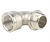  STOUT Угольник с упором НВ никелированный 3/4 (270024N050500B)
