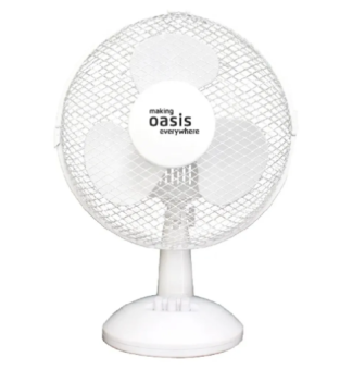 Вентилятор настольный OASIS VT-25W2 белый