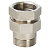  STOUT Американка прямая  ВН никелированное, уплотнение под гайкой o-ring кольцо 1 1/2 (2700I2N14140