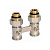 Нижняя гарнитура прямая 1/2" х 3/4" Comap 960204-AF (переходники в комплекте 3/4-1/2)