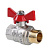 Кран шар 1" г/ш бабочка Valtec Base VT.218.N.06