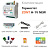 Термостат комнатный ZONT H-1V NEW (Wi-Fi и GSM) на DIN рейку 12 В ML00005890