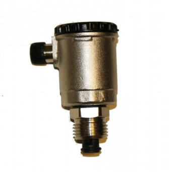 Воздухоотводчик автомат. 15 прямой с осечн.клап.(1/2"-3/8") с бок. выходом CANDAN СМ-3601